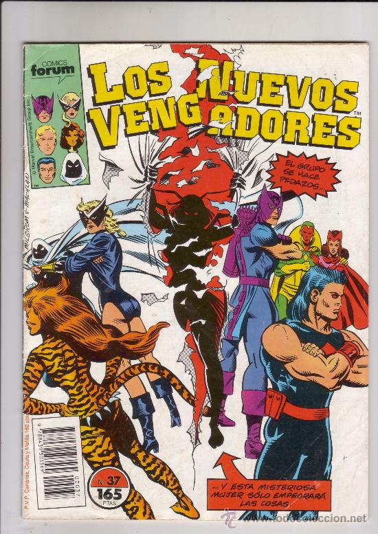 C&oacute;mics: FORUM - NUEVOS VENGADORES VOL.1 NUM. 37 - Foto 1