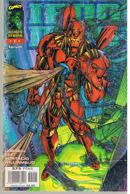 C&oacute;mics: IRON MAN 1 HEROES REBORN  FORUM - Foto 1