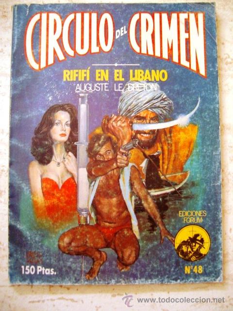 C&oacute;mics: RIFIFI EN EL LIBANO N&ordm; 48. CIRCULO DEL CRIMEN. FORUM 1983. - Foto 1