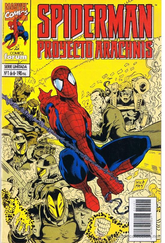 C&oacute;mics: SPIDERMAN PROYECTO ARACHNIS NUMERO 1 DE 6 .FORUM - Foto 1