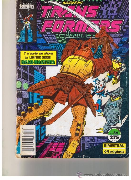 C&oacute;mics: TRANSFORMERS. NUMEROS 56. FORUM - Foto 1