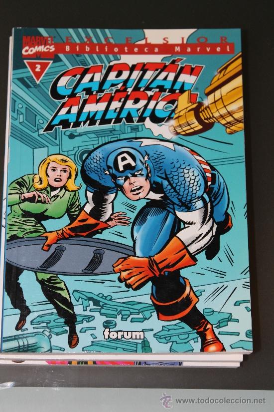 C&oacute;mics: Capitan America 2 Biblioteca Marvel Excelsior Forum - Foto 1
