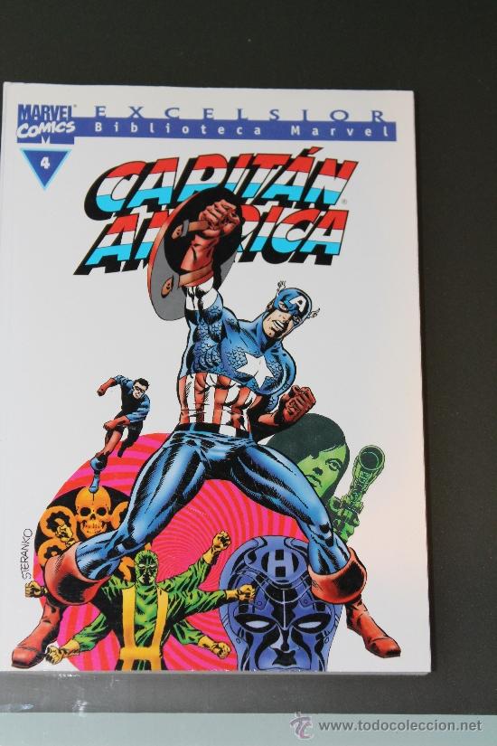 C&oacute;mics: Capitan America 4 Biblioteca Marvel Excelsior Forum - Foto 1