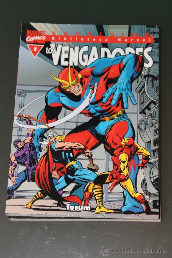 C&oacute;mics: Los Vengadores 8 Biblioteca Marvel Excelsior Forum - Foto 1