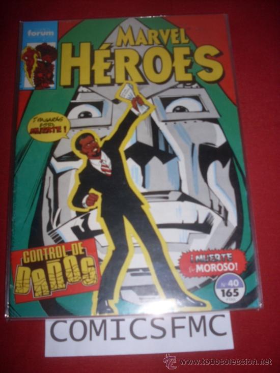 C&oacute;mics: FORUM MARVEL HEROES NUMERO 40 NORMAL ESTADO - Foto 1