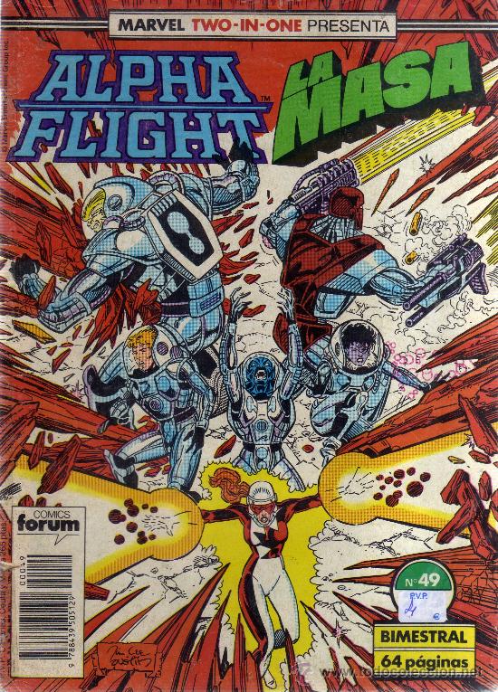 C&oacute;mics: Marvel Two-In-One presenta: Alpha Flight - La Masa (N&ordm;49, Forum) - Foto 1