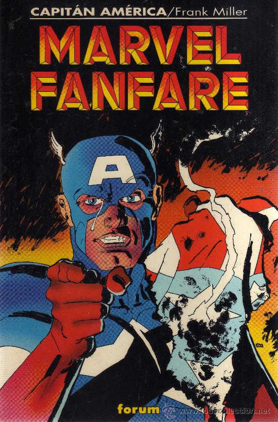 C&oacute;mics: Marvel Fanfare (Capit&aacute;n Am&eacute;rica, Frank Miller, Forum) - Foto 1