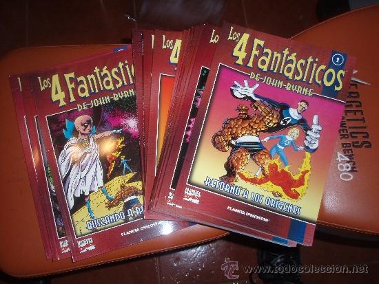C&oacute;mics: COLECCIONABLE 1 AL 25 LOS 4 FANTASTICOS BYRNE - Foto 1