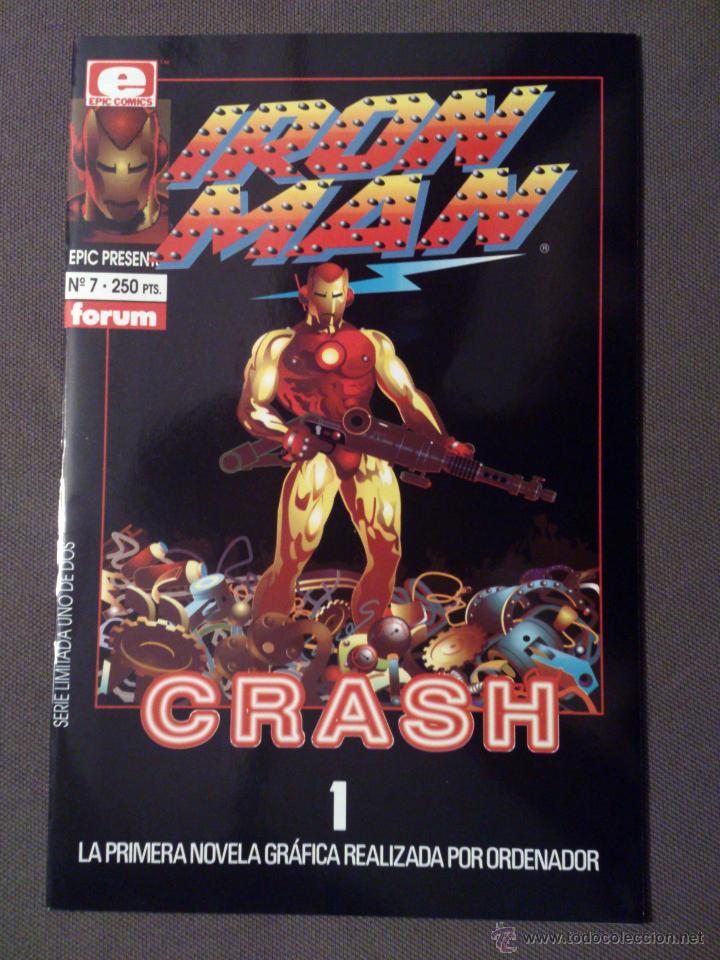 C&oacute;mics: EPIC PRESENTS VOL. 1 # 7 (FORUM) - IRON MAN : CRASH - 1 DE 2 - Foto 1