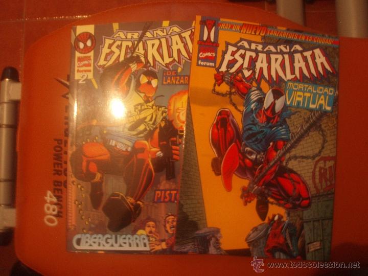 C&oacute;mics: SPIDERMAN LA ARA&Ntilde;A ESCARLATA	1 Y 2 COMPLETA - Foto 1