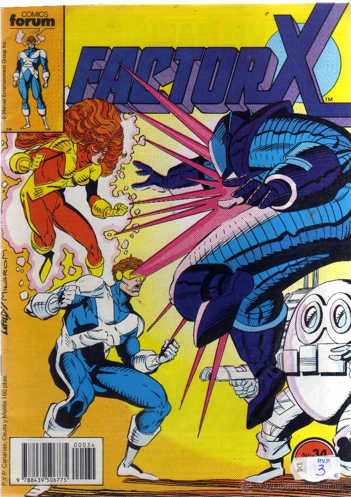 C&oacute;mics: FACTOR X (N&ordm;34, FORUM) - Foto 1