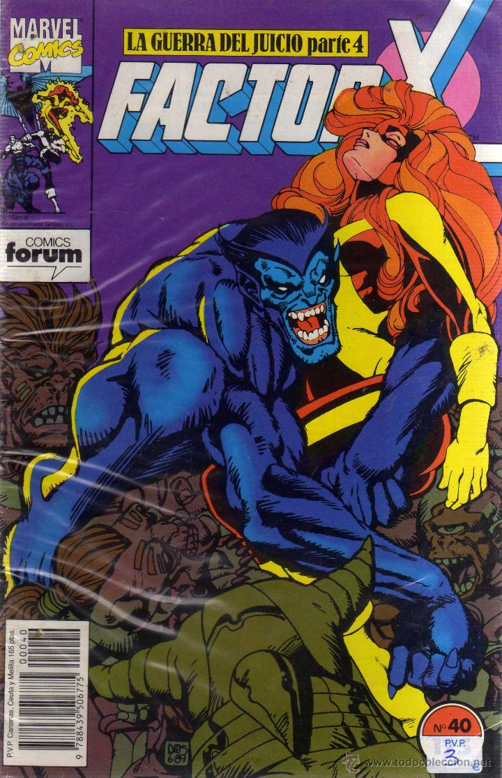 C&oacute;mics: FACTOR X (N&ordm;40, FORUM) - CJ40 - Foto 1