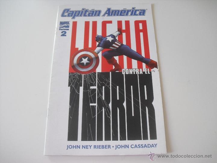 C&oacute;mics: Capitan Am&eacute;rica Lucha contra el Terror vol. V n&ordm; 2. Marvel comics. Forum. - Foto 1
