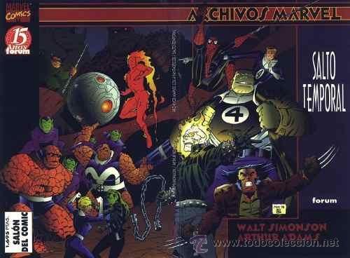 C&oacute;mics: ARCHIVOS MARVEL - 2 TOMOS - COMPLETA - FORUM - 4 FANT&Aacute;STICOS - Foto 1