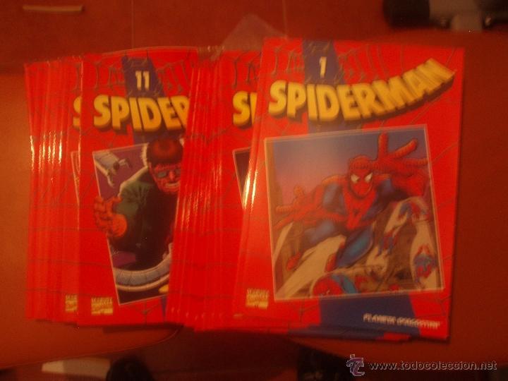 C&oacute;mics: SPIDERMAN COLECCIONABLE 1 AL 50 ROJO COMPLETA - Foto 1