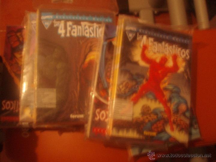 C&oacute;mics: BIBLIOTECA MARVEL 4 FANTASTICOS 01,02,03, Y AL 32 COMPLETA - Foto 1