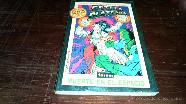 C&oacute;mics: Libro Grandes Sagas Marvel. Estela Plateada, Ron Marz, Ron Lim - Foto 1