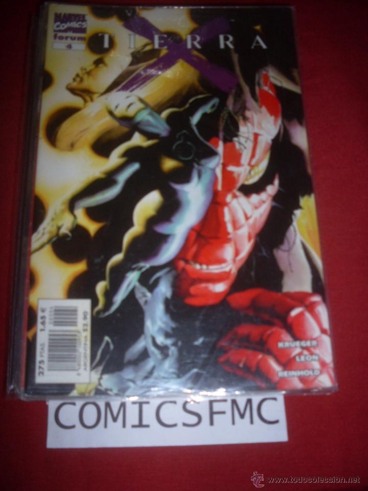 C&oacute;mics: FORUM TIERRA X NUMERO 4 BUEN ESTADO - Foto 1