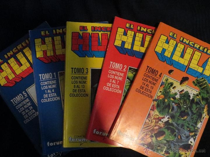 C&oacute;mics: EL INCREIBLE HULK FORUM COMPLETA TOMOS RECOPILATORIOS - Foto 1