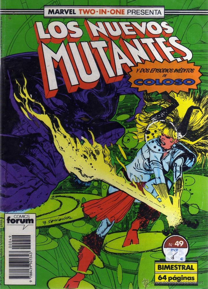 C&oacute;mics: Los nuevos mutantes (N&uacute;mero 49, Forum) - Foto 1