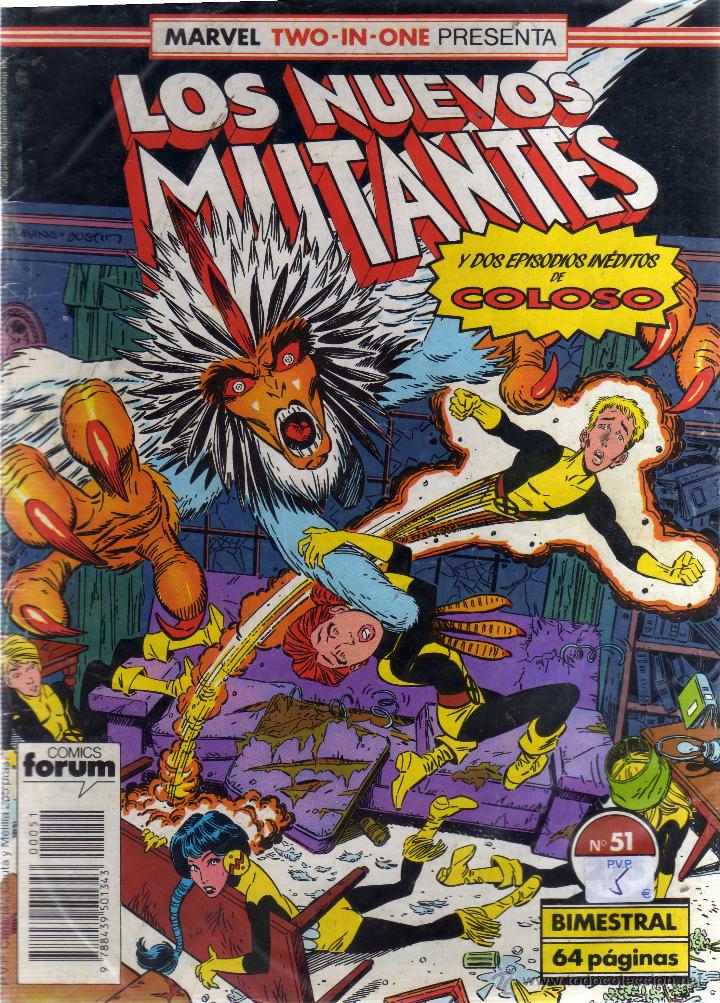 C&oacute;mics: Los nuevos mutantes (N&uacute;mero 51, Forum) - Foto 1