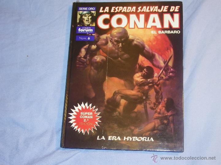 C&oacute;mics: LA ESPADA SALVAJE DE CONAN ( COMICS FORUM ) N&ordm; 6 - SUPER CONAN - Foto 1