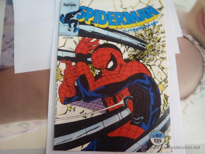 C&oacute;mics: SPIDERMAN EL HOMBRE ARA&Ntilde;A 107 - Foto 1