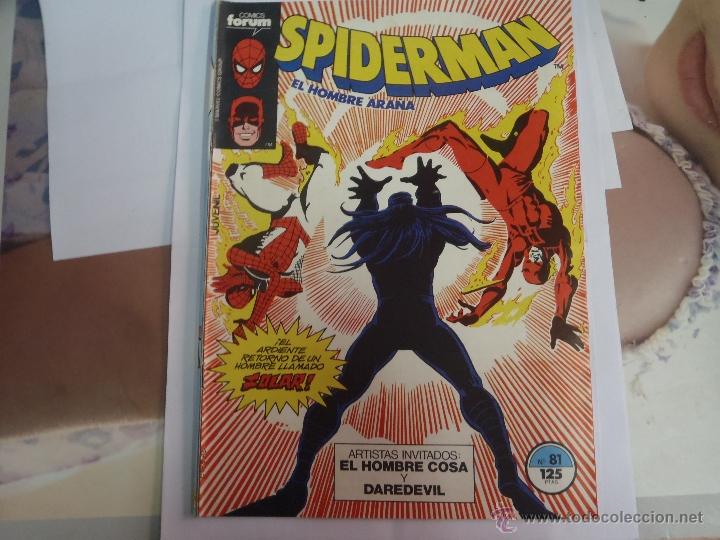 C&oacute;mics: SPIDERMAN EL HOMBRE ARA&Ntilde;A 81 - Foto 1