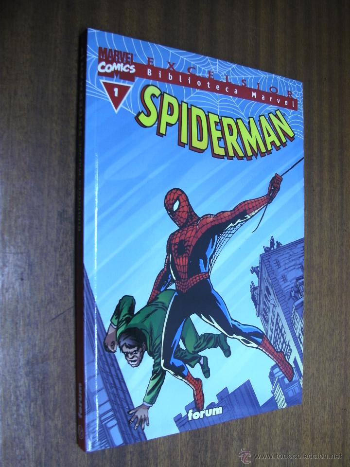 C&oacute;mics: BIBLIOTECA MARVEL SPIDERMAN / LOTE 5 PRIMEROS N&Uacute;MEROS / FORUM - Foto 2