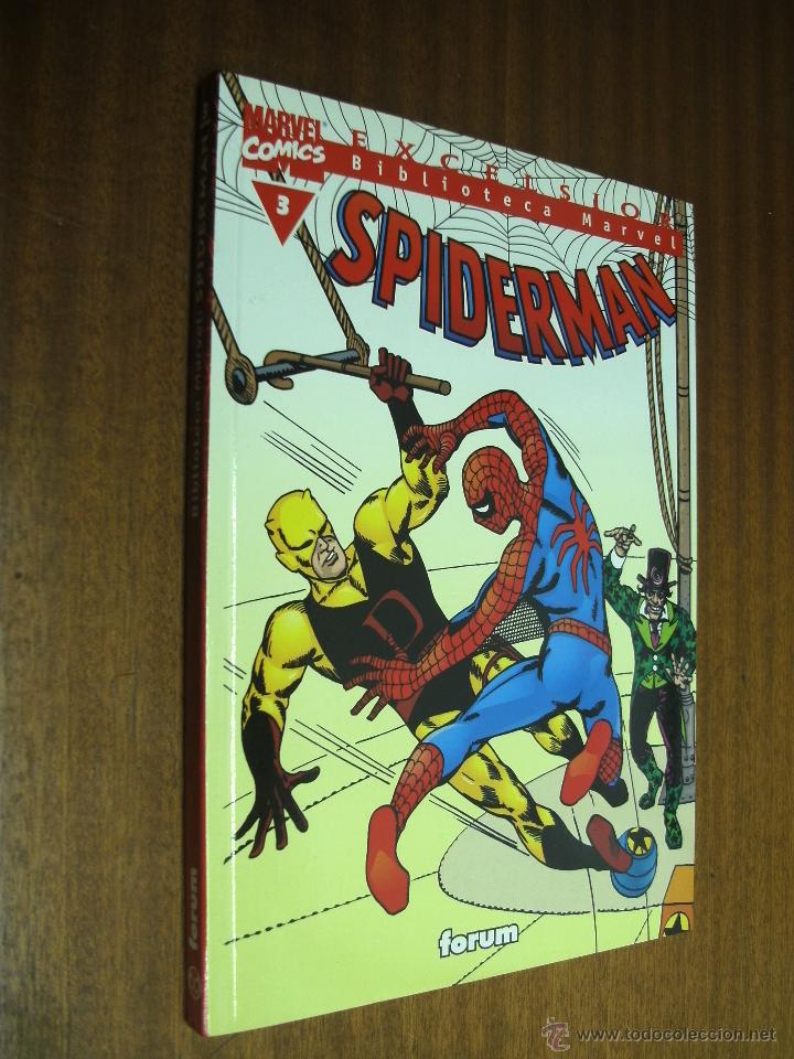 C&oacute;mics: BIBLIOTECA MARVEL SPIDERMAN / LOTE 5 PRIMEROS N&Uacute;MEROS / FORUM - Foto 4