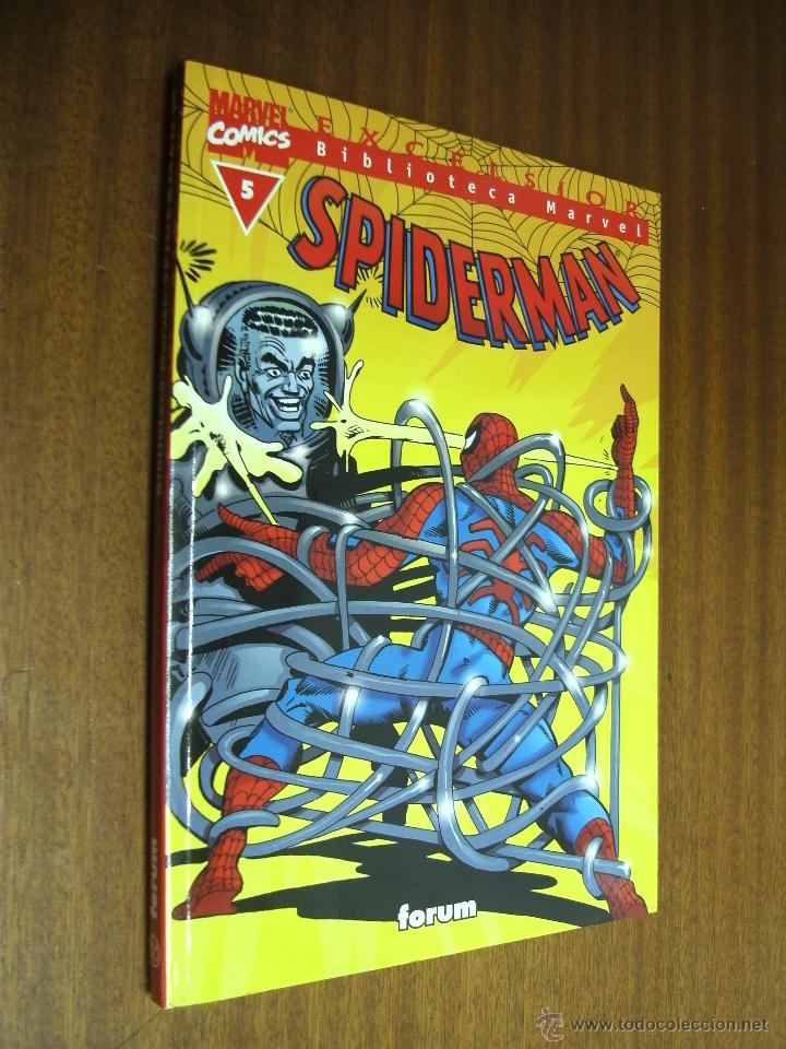 C&oacute;mics: BIBLIOTECA MARVEL SPIDERMAN / LOTE 5 PRIMEROS N&Uacute;MEROS / FORUM - Foto 6