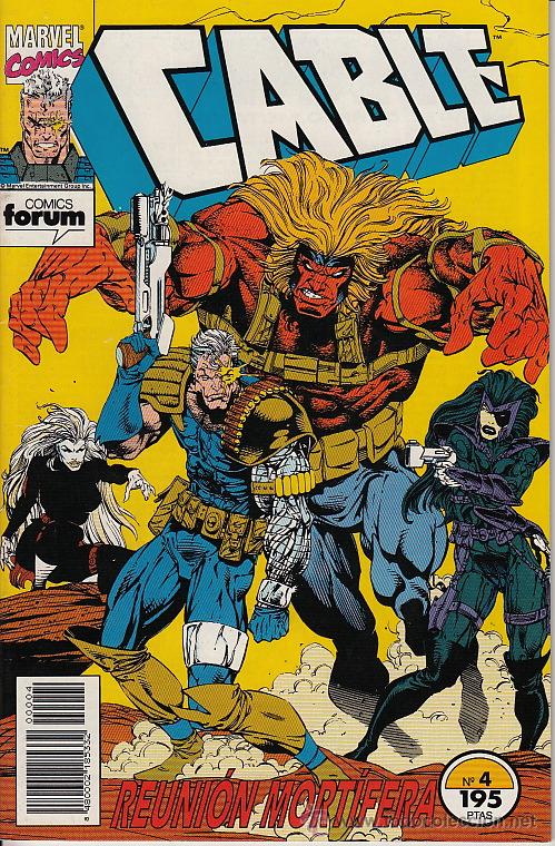 C&oacute;mics: CABLE vol.1 # 4 (Forum,1994) - X-MEN - Foto 1