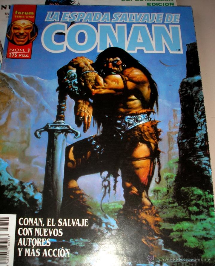 C&oacute;mics: La Espada Salvaje de Conan n&ordm;1. Serie ORO. - Foto 1