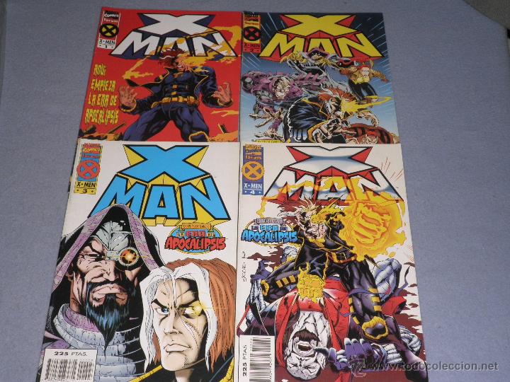 C&oacute;mics: X MAN Vol 1 1 al 4 &iexcl;COMPLETA! - Foto 1