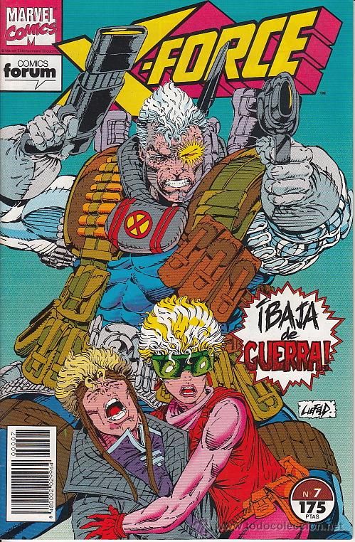 C&oacute;mics: X-FORCE vol.1 # 7 (Forum,1993) - ROB LIEFELD - Foto 1
