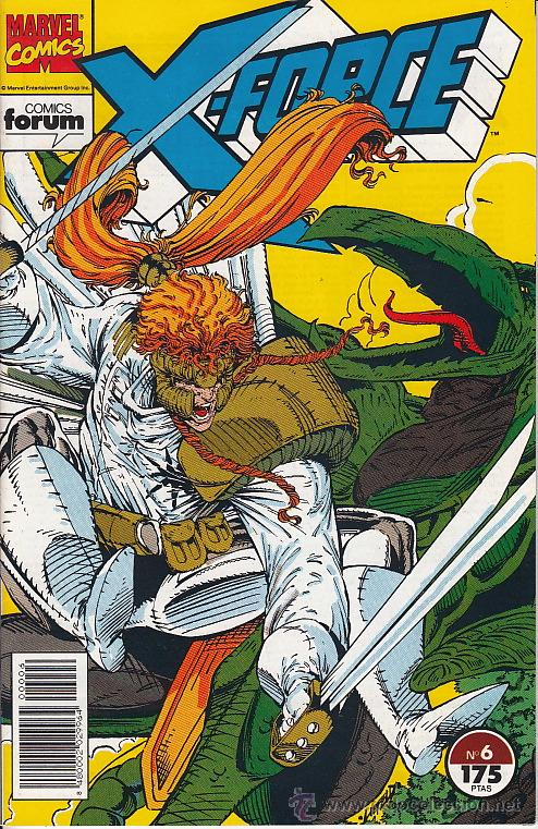 C&oacute;mics: X-FORCE vol.1 # 6 (Forum,1992) - ROB LIEFELD - Foto 1
