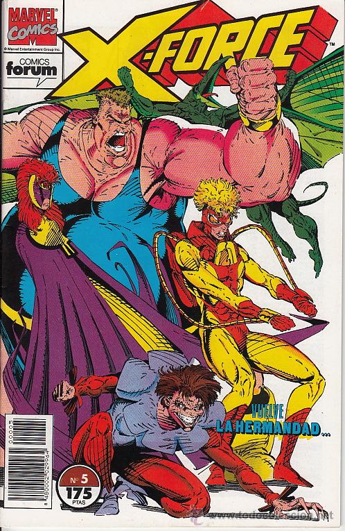 C&oacute;mics: X-FORCE vol.1 # 5 (Forum,1992) - ROB LIEFELD - Foto 1