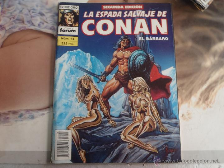 C&oacute;mics: LA ESPADA SALVAJE DE CONAN SERIE ORO 47 - Foto 1