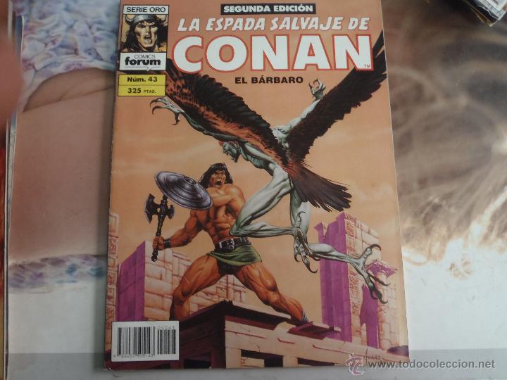 C&oacute;mics: LA ESPADA SALVAJE DE CONAN SERIE ORO 43 - Foto 1