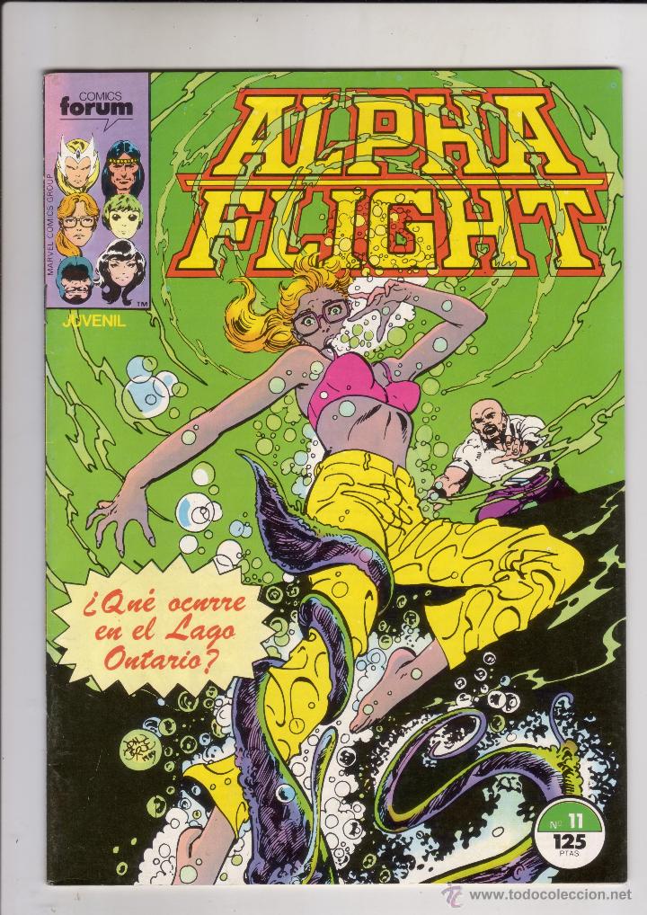 C&oacute;mics: FORUM - ALPHA FLIGHT VOL.1 NUM. 11 . CON EL POSTER DE BYRNE - Foto 1