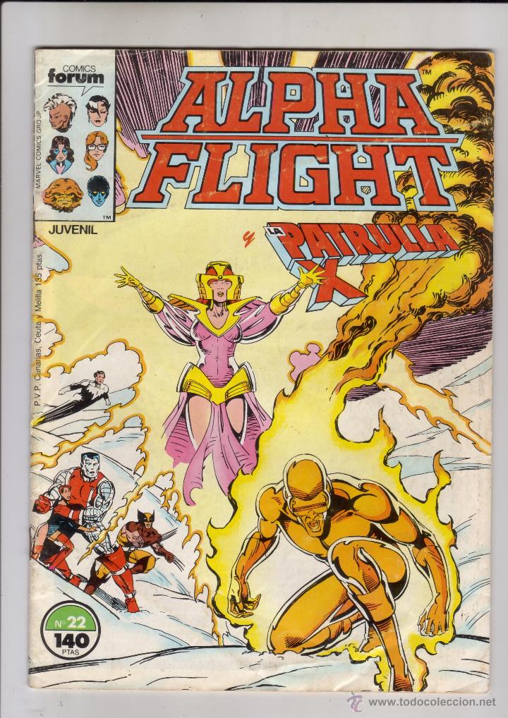 C&oacute;mics: FORUM - ALPHA FLIGHT VOL.1 NUM. 22 - Foto 1