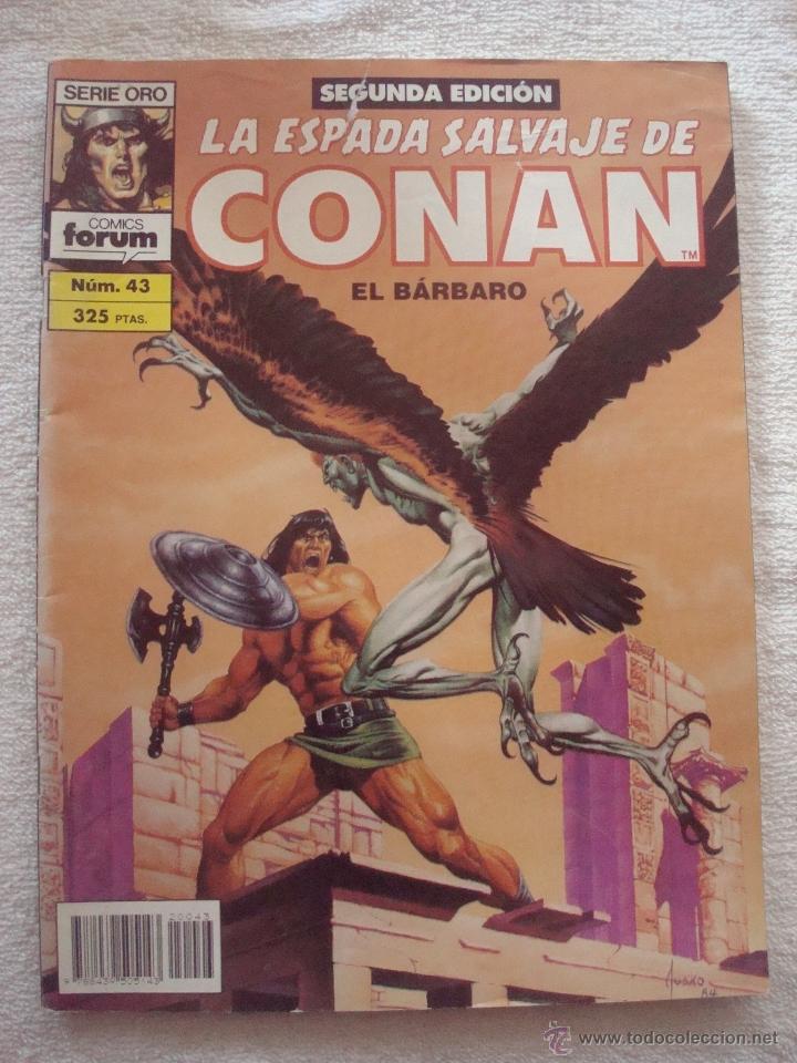 C&oacute;mics: LA ESPADA SALVAJE DE CONAN N&ordm; 43 SEGUNDA EDICION. COMICS FORUM. - Foto 1