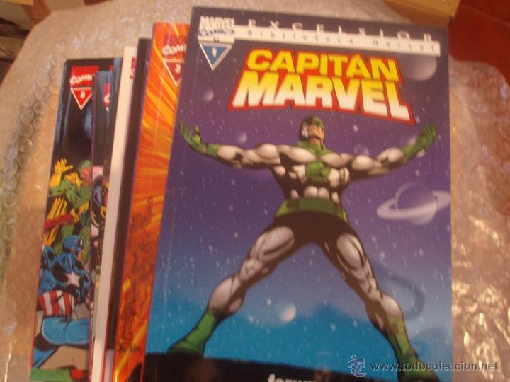 C&oacute;mics: BIBLIOTECA MARVEL CAPITAN MARVEL 1 AL 10 COMPLETA - Foto 1