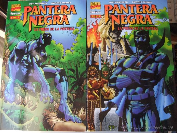 C&oacute;mics: PANTERA NEGRA LA PRESA DE LA PANTERA 2 NUMEROS COMPLETA - Foto 1