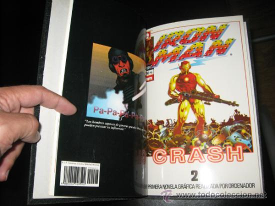 C&oacute;mics: IRON MAN - CRASH - FORUM - COMPLETA - ENCUADERNADA - Foto 1