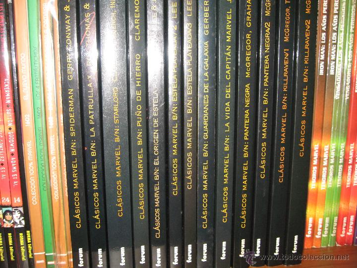 C&oacute;mics: CL&Aacute;SICOS MARVEL BLANCO Y NEGRO - FORUM - COMPLETA - 14 TOMOS - Foto 1