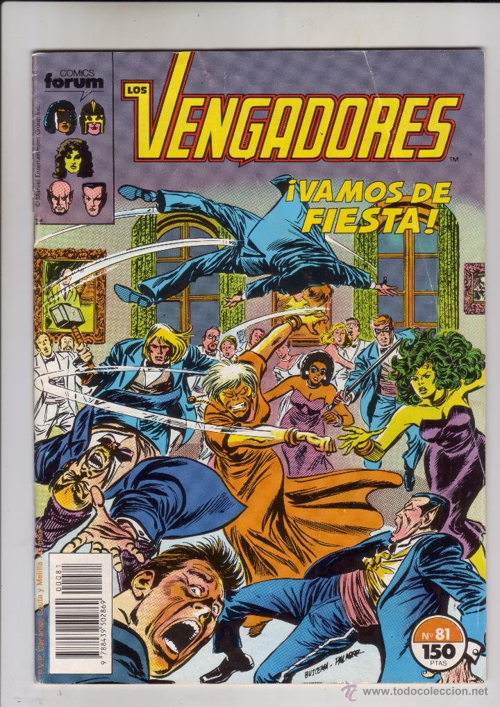 C&oacute;mics: FORUM - VENGADORES VOL.1 NUM.81 - Foto 1