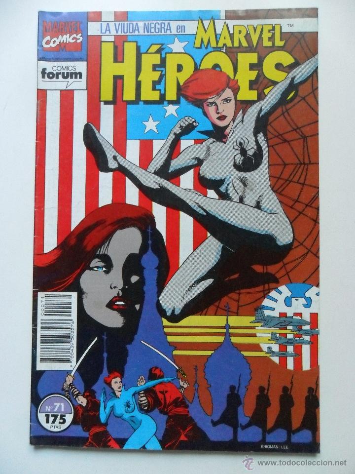 C&oacute;mics: MARVEL H&Eacute;ROES N&ordm; 71 . LA VIUDA NEGRA EN MARVEL H&Eacute;ROES - Foto 1