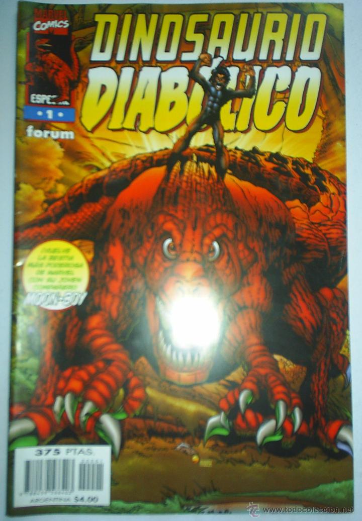 C&oacute;mics: Dinosaurio Diab&oacute;lico, n&ordm; 1 - Foto 1