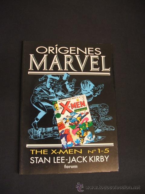 C&oacute;mics: ORIGENES MARVEL - VOLUMEN 2 - THE X-MEN NUMEROS 1-5 - FORUM - - Foto 1